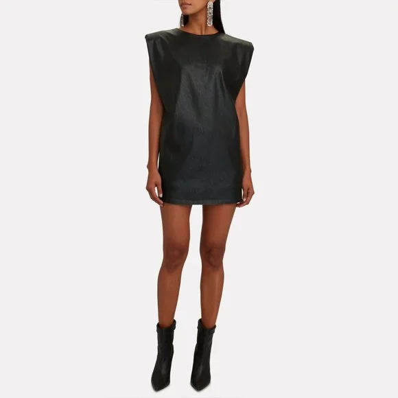 NONCHALANT IMOGEN MICRO MINI DRESS WITH STRUCTURED SHOULDERS - Picture 2 of 8